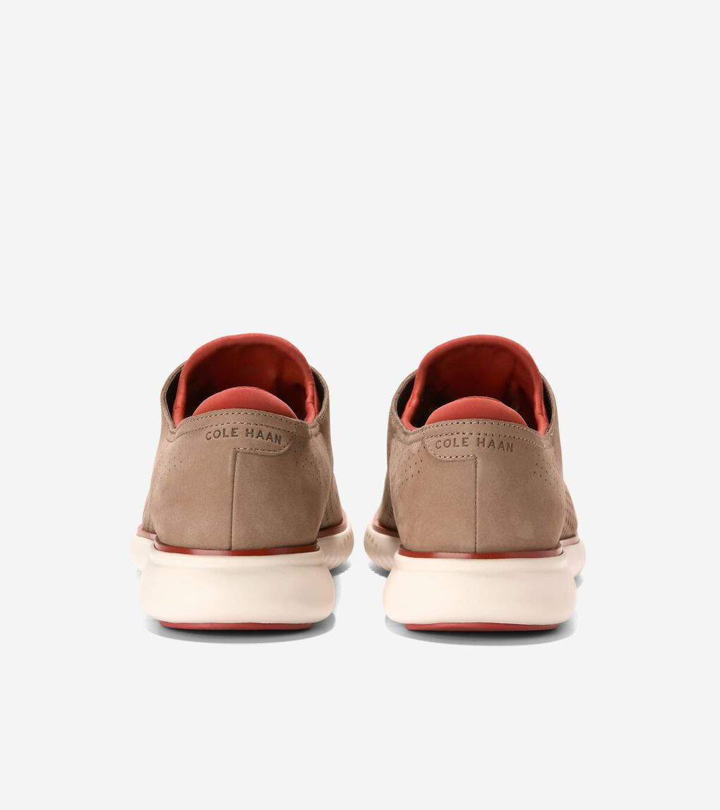 Men's 2.ZERØGRAND Lined Laser Wingtip Oxford 